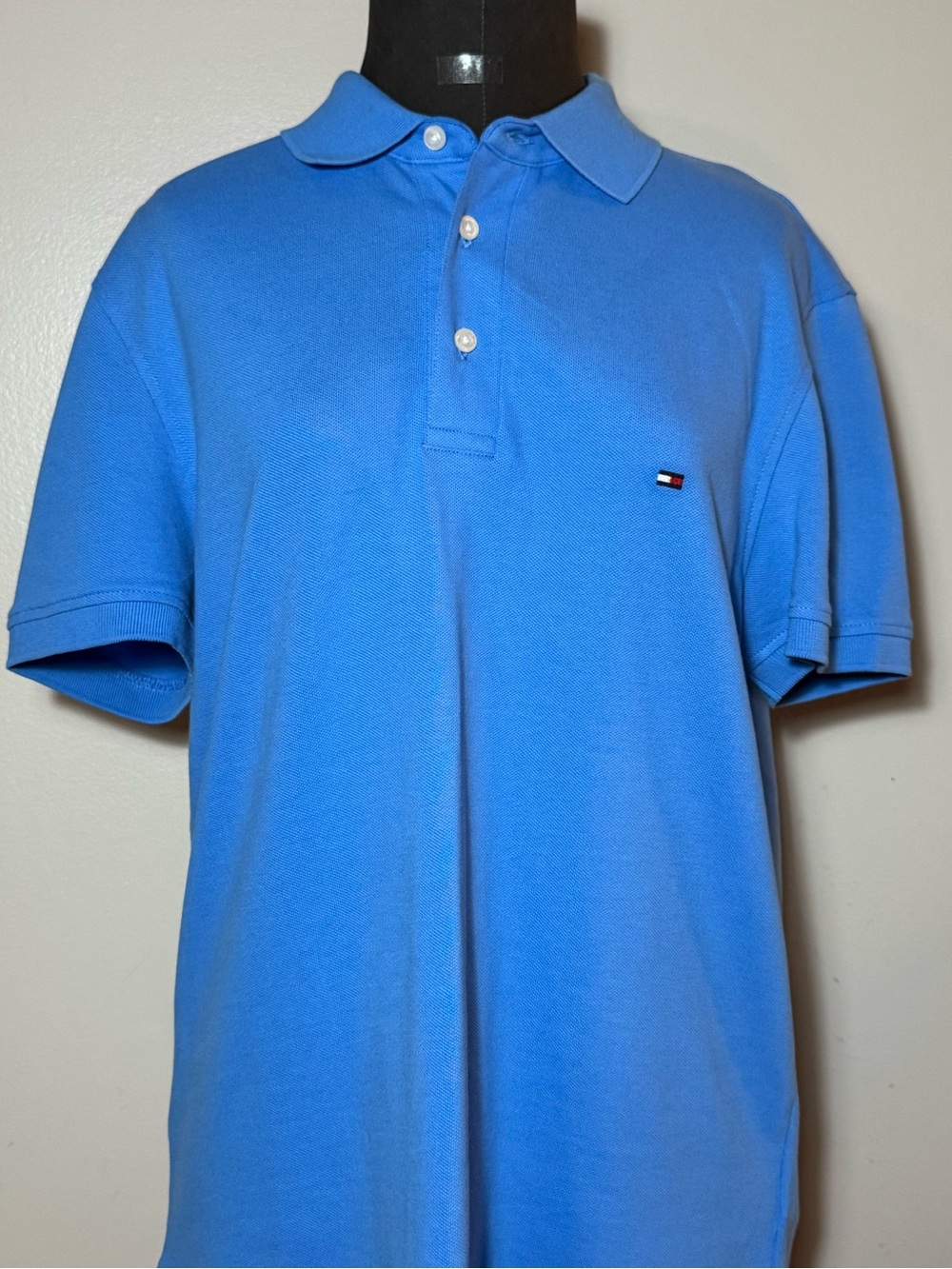 Tommy Hilfiger Bright Blue Short-Sleeve - The 1985 Polo Shirt Slim Fit